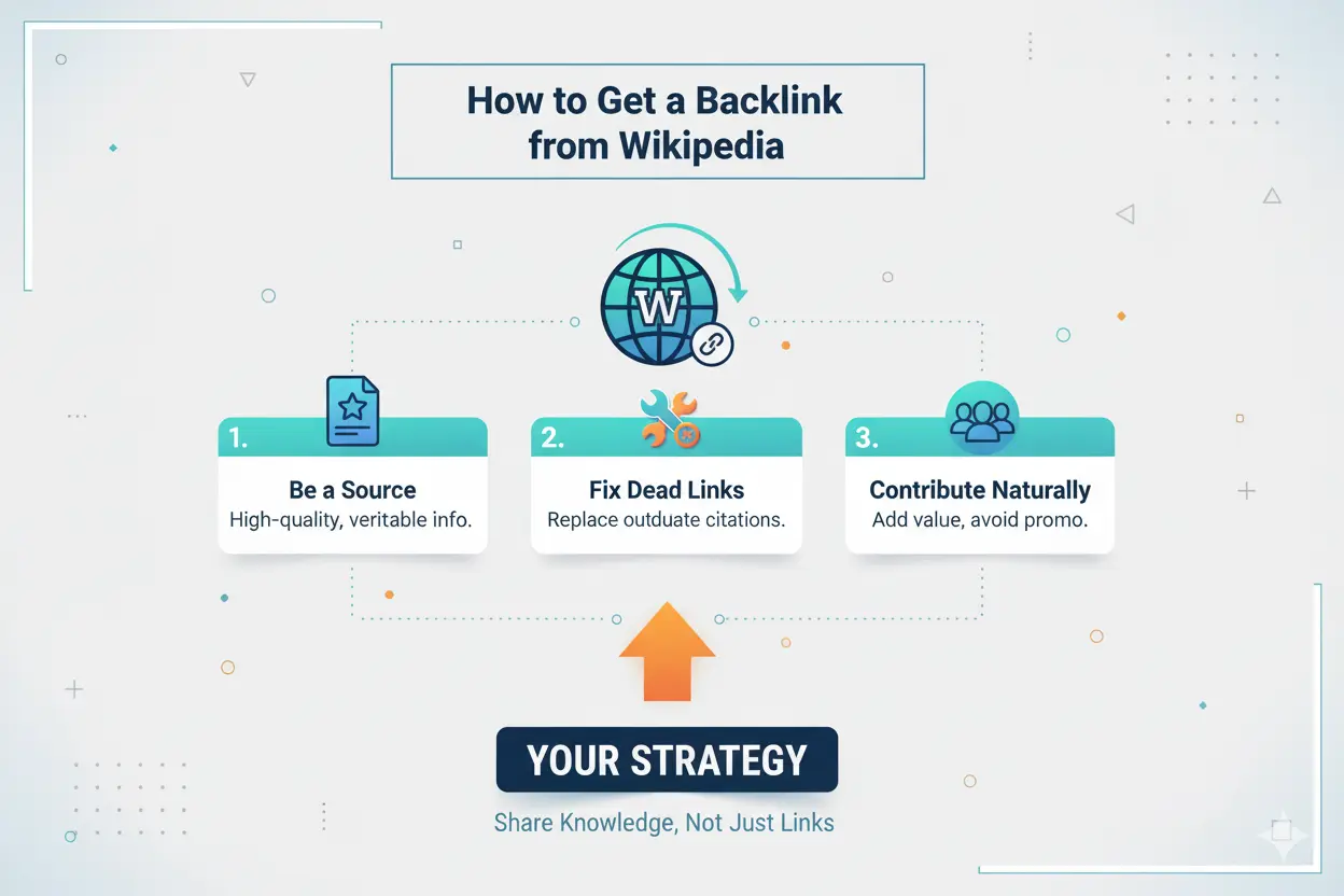 How to Get a Backlink from Wikipedia